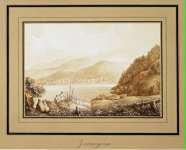 Helmersen Grigory Petrovich View of Zlatoust on the Shore of the Lake - Hermitage